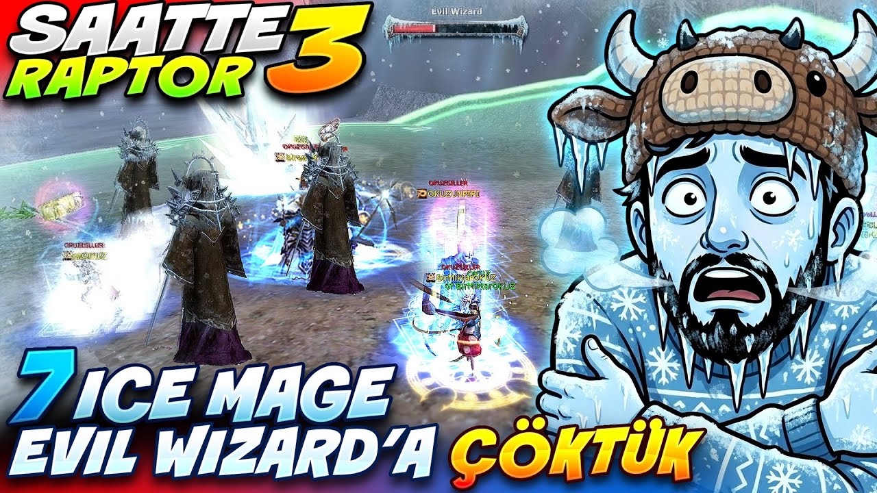 EVIL WIZARD RAPTOR CENNETİYMİŞŞ - 2 ADAM 8 PC