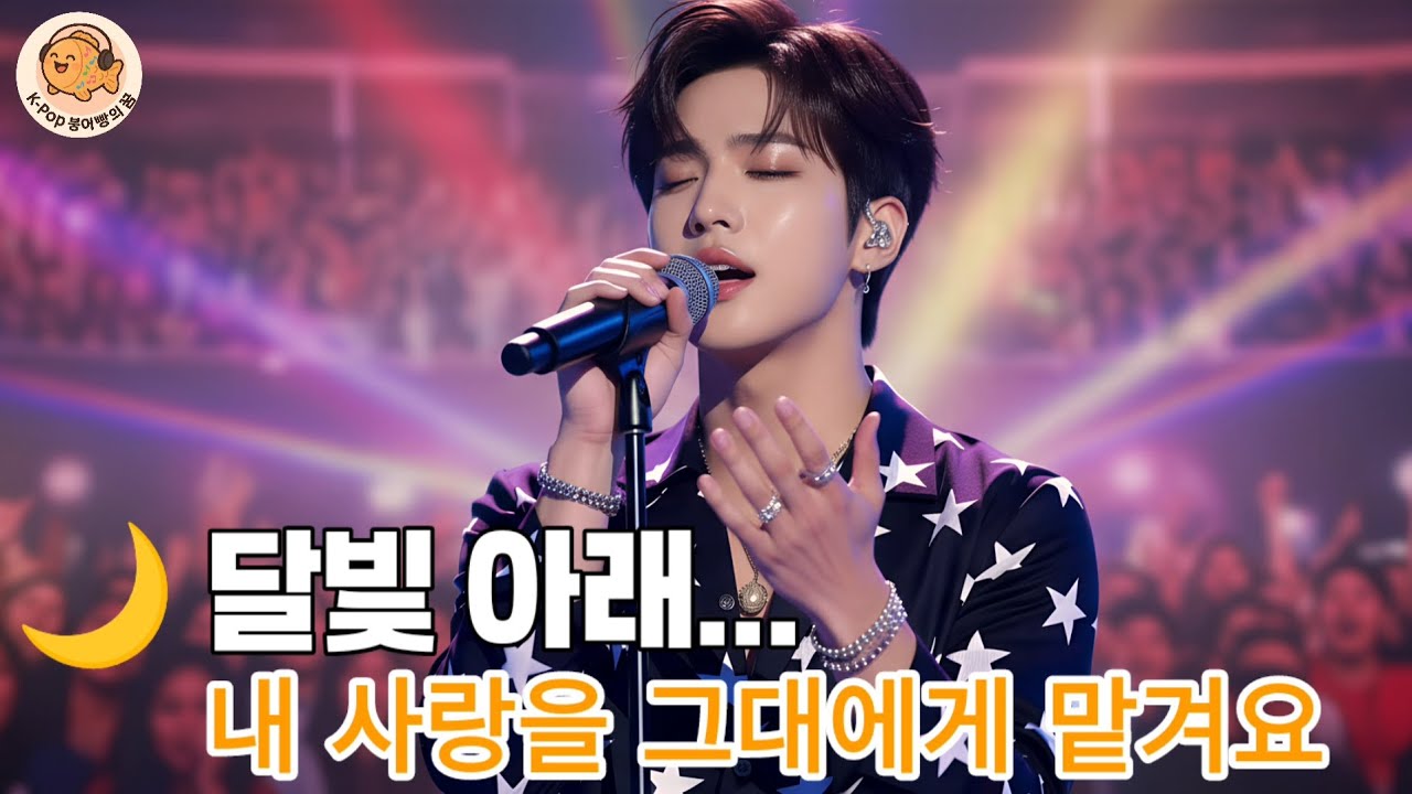 [K-POP 붕어빵의꿈] 달빛에 내 사랑을 맡겨요 | K-POP Emotional Ballad 2025 | Korean Sad Love Song #감성발라드 #사랑노래 #발라드추천