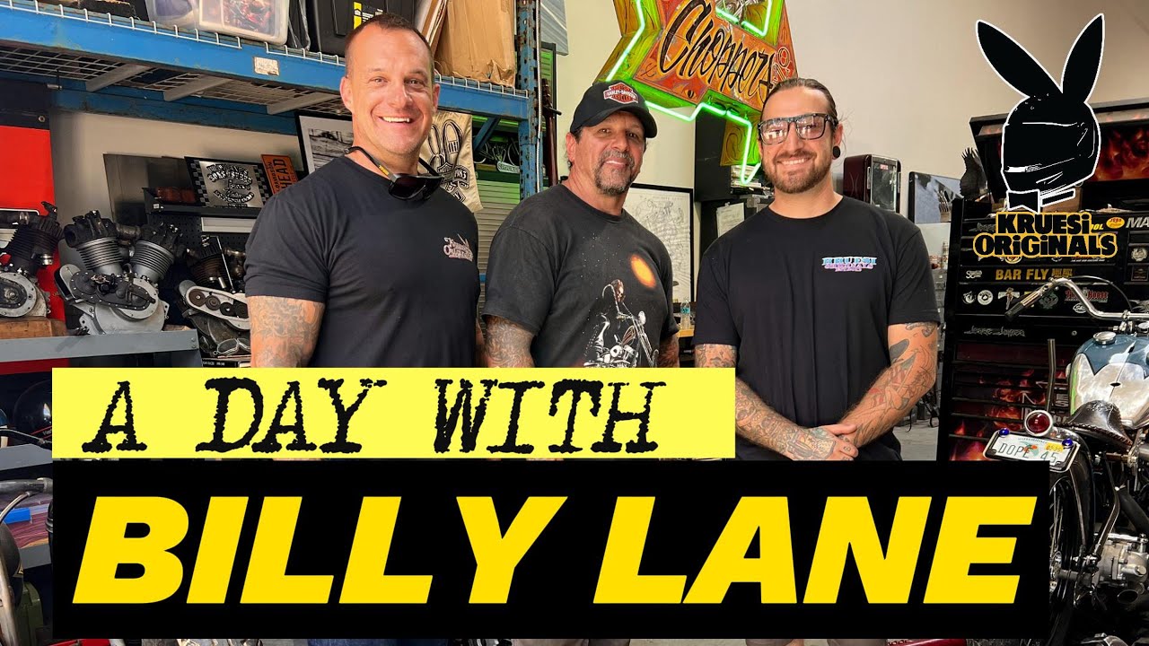 We Spend the day with Biker Build Off royalty, Billy Lane - Kruesi Vlog 