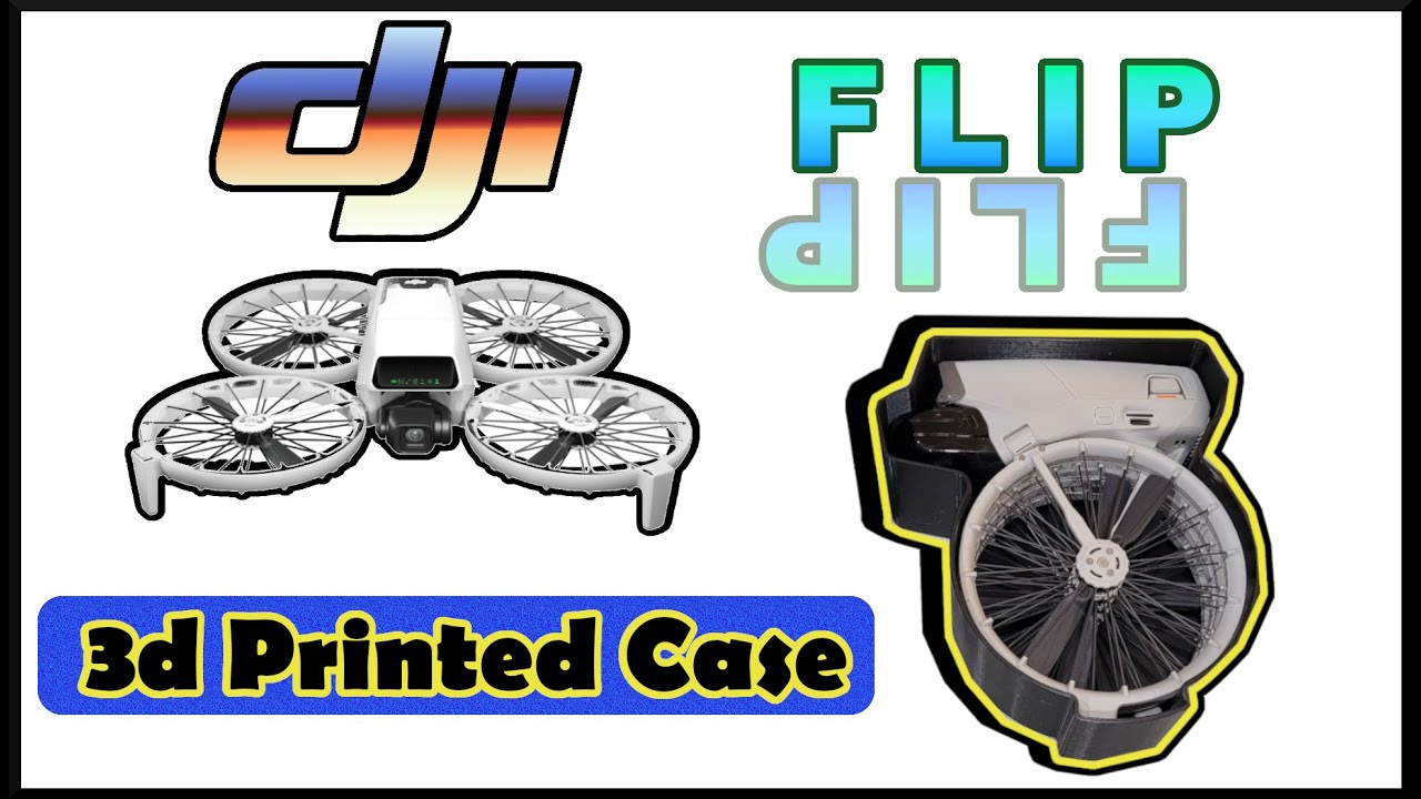 DJI Flip 3d Printed Case By KST