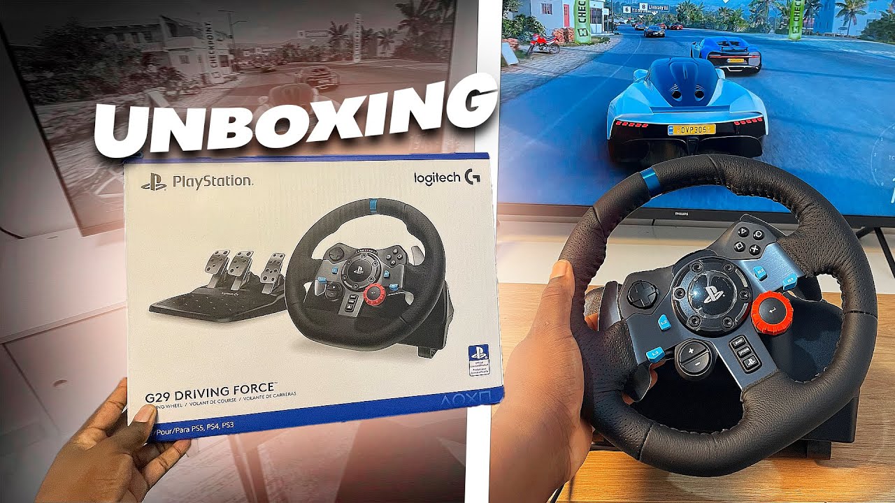 Unboxing Completo - Volante Logitech G29 (PC & Playstation)[2024]