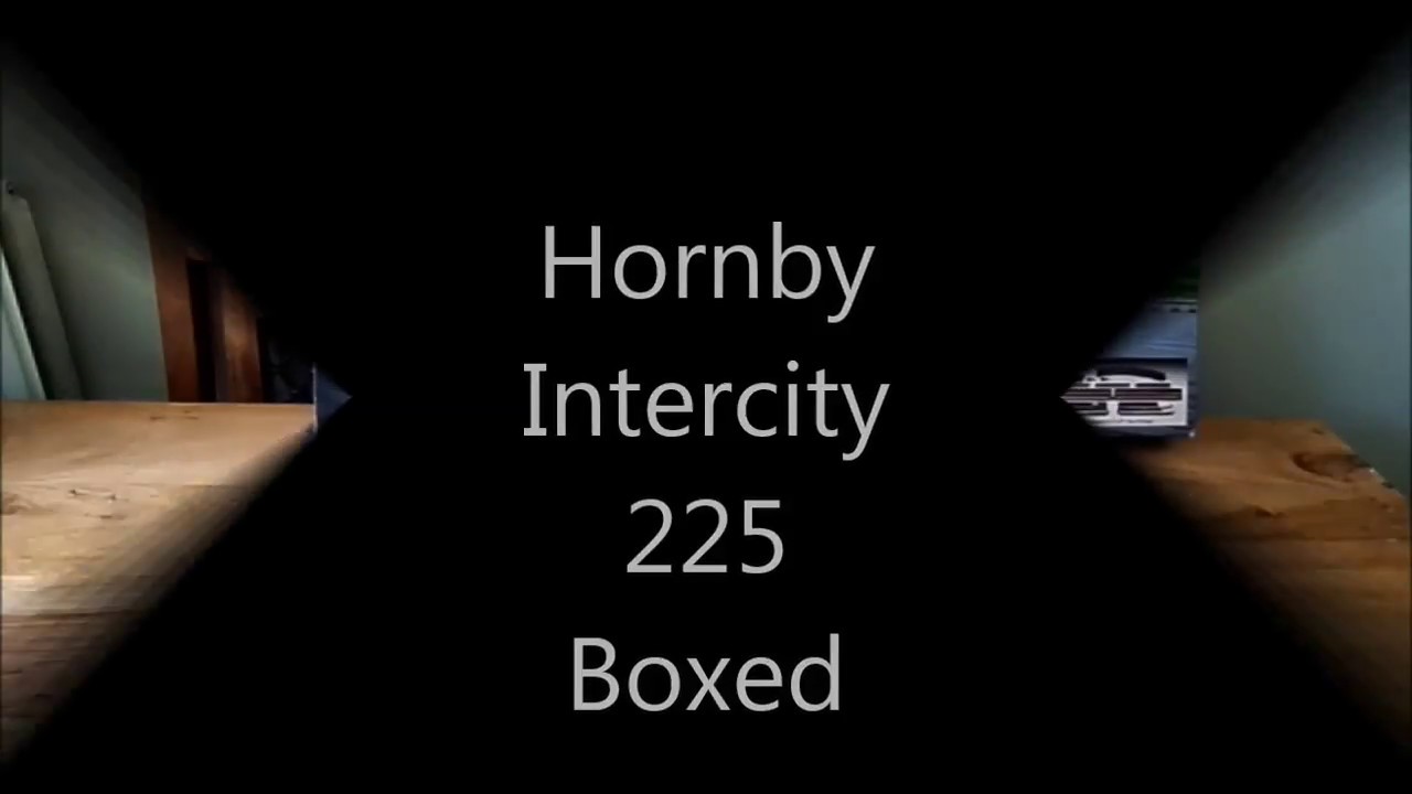 Boxed Hornby intercity 225 Electric Train Set