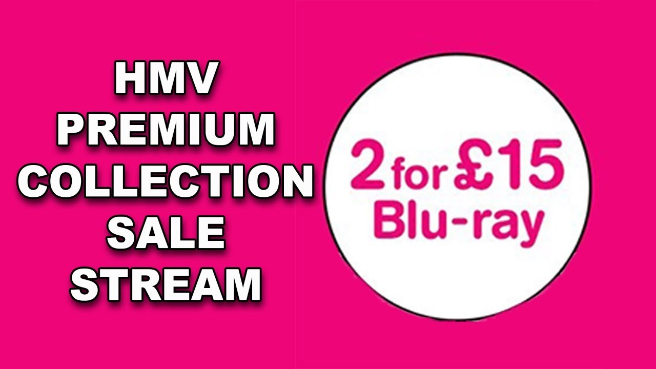 HMV Premium Collection sale stream | Featuring Luke 'Razorwire Reviews' Ryan | Let's spend some cash