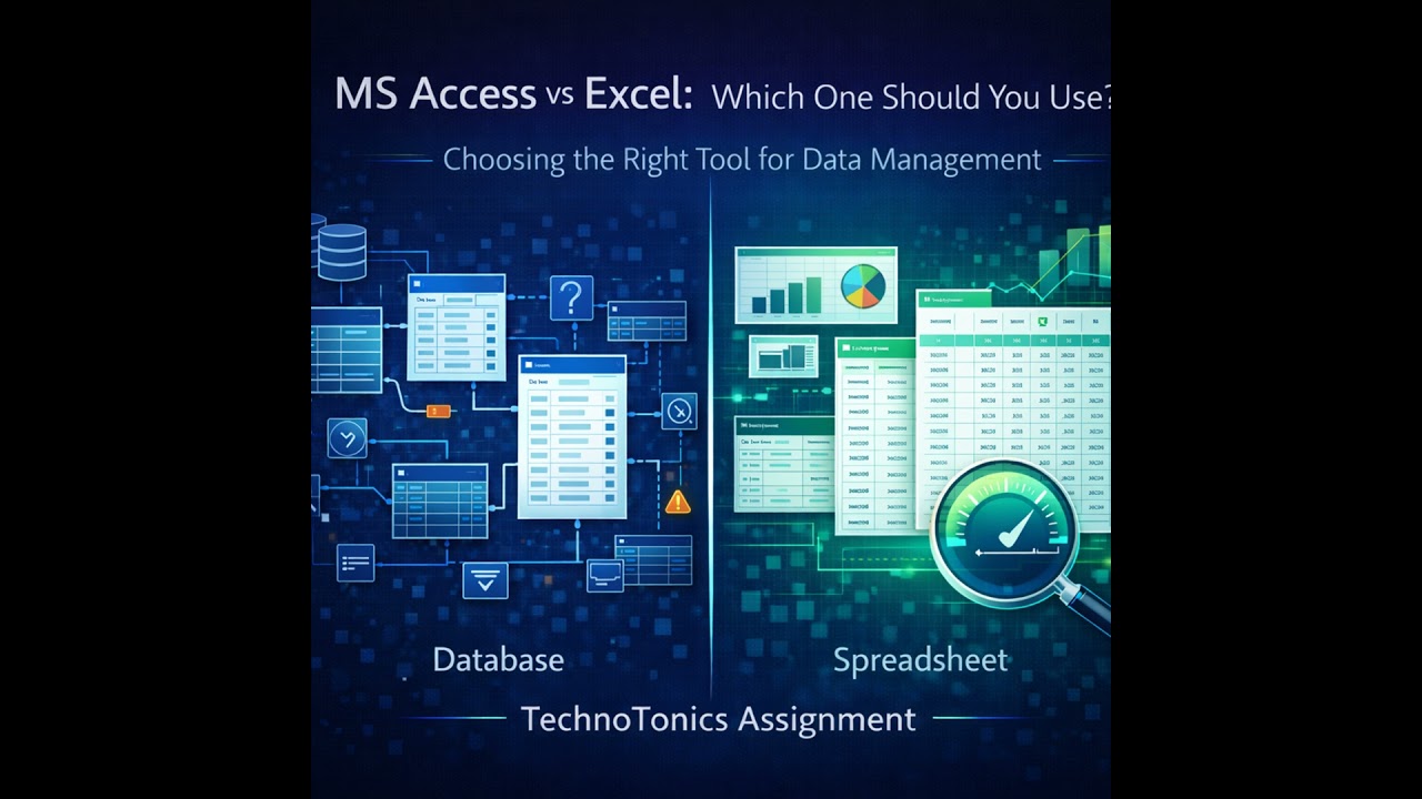 Software - EP- 28 - एक्सेल या एक्सेस सही टूल कैसे चुनें