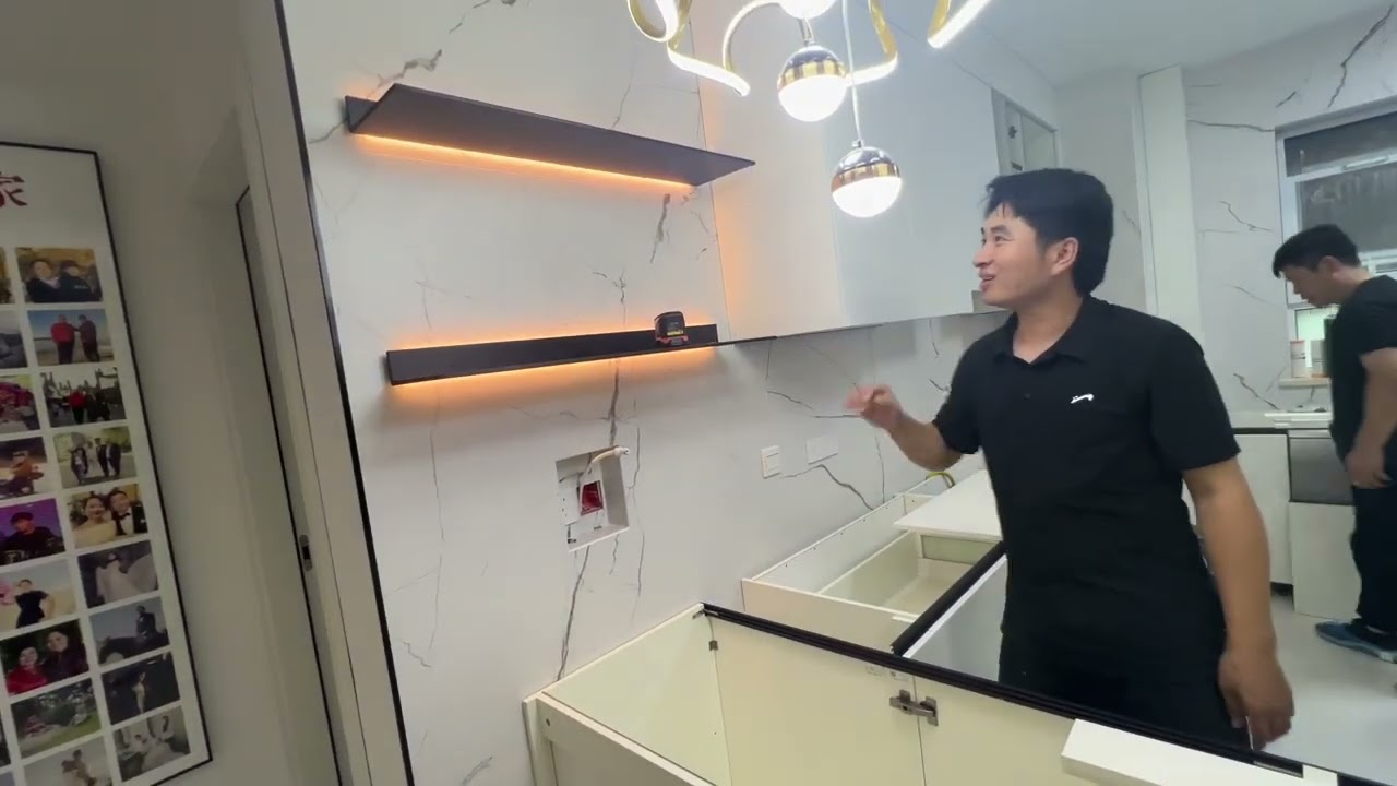 博洛尼岛台安装