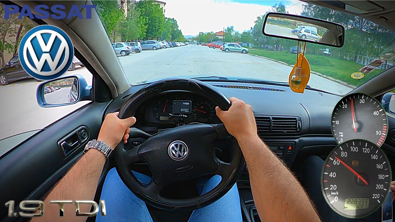 Volkswagen Passat B5 1.9 TDI (1997) - POV Drive