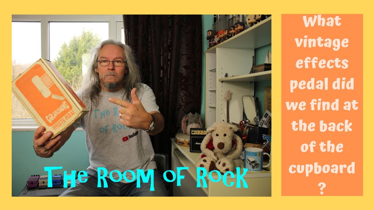 What did we find gathering dust in The Room of Rock cupboard?
