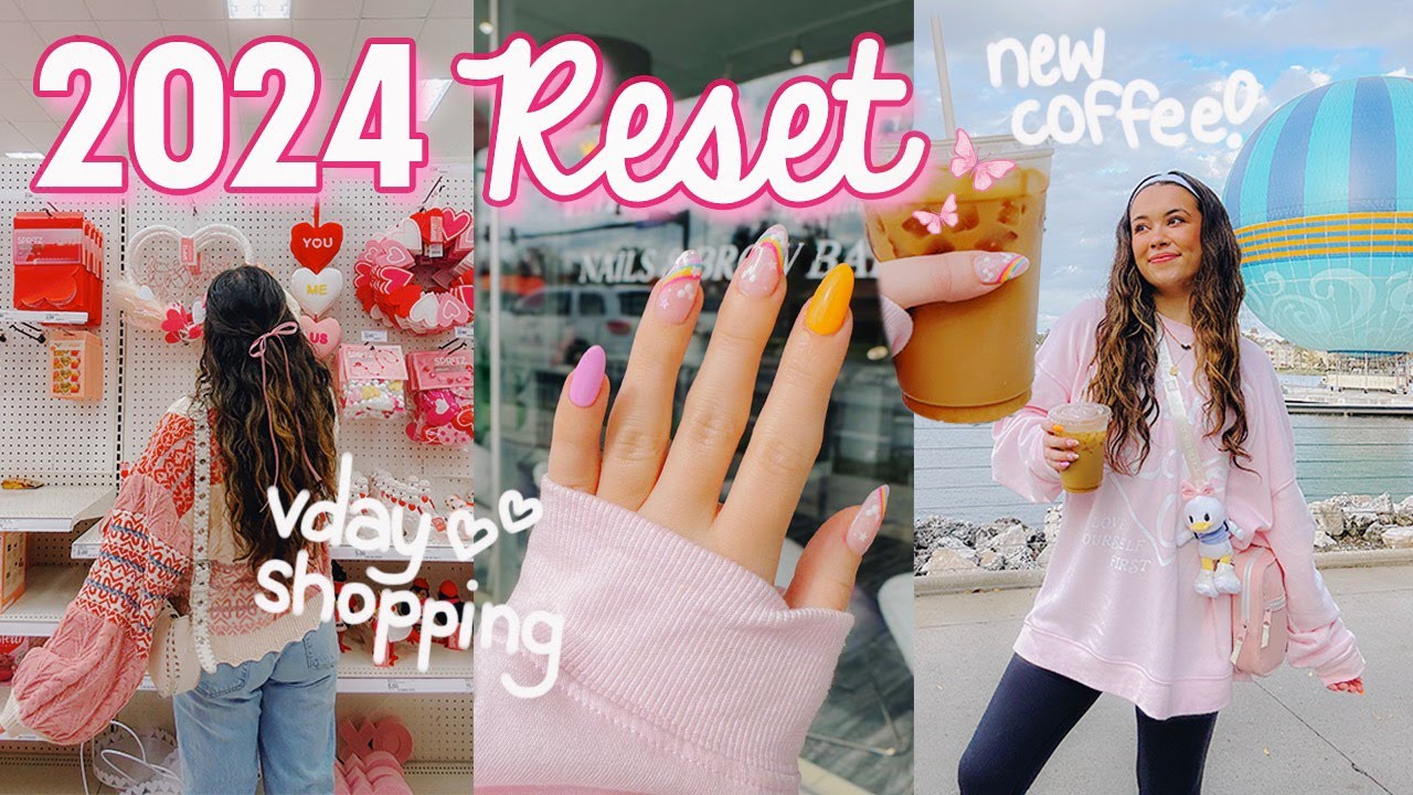 2024 Reset: Flying to Orlando, Disney Springs, Nails, NEW Coffee Shop, & Shopping! 💖