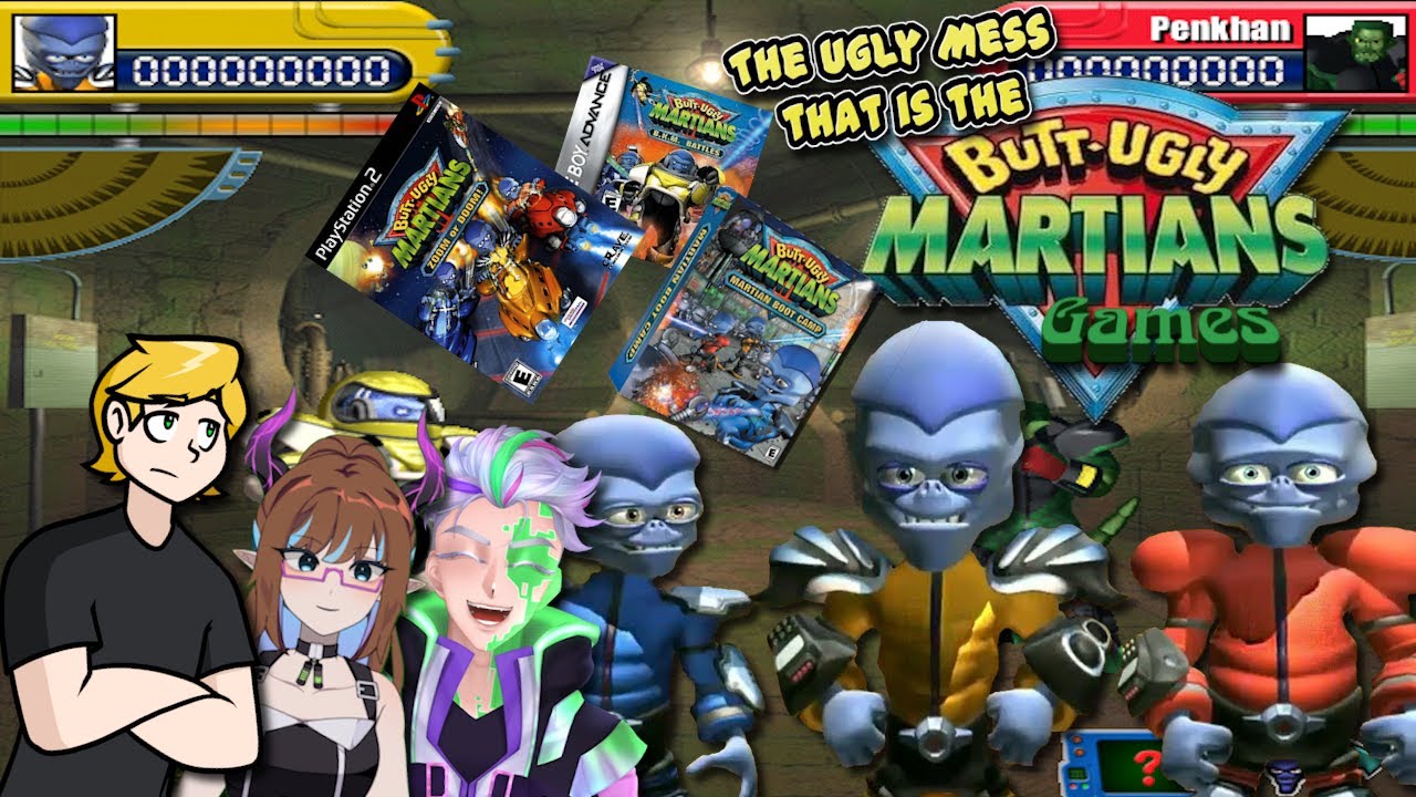 The Ugly Mess that is the Butt-Ugly Martians Games - Whalley ft @progressfrogress & @SinisterPixel
