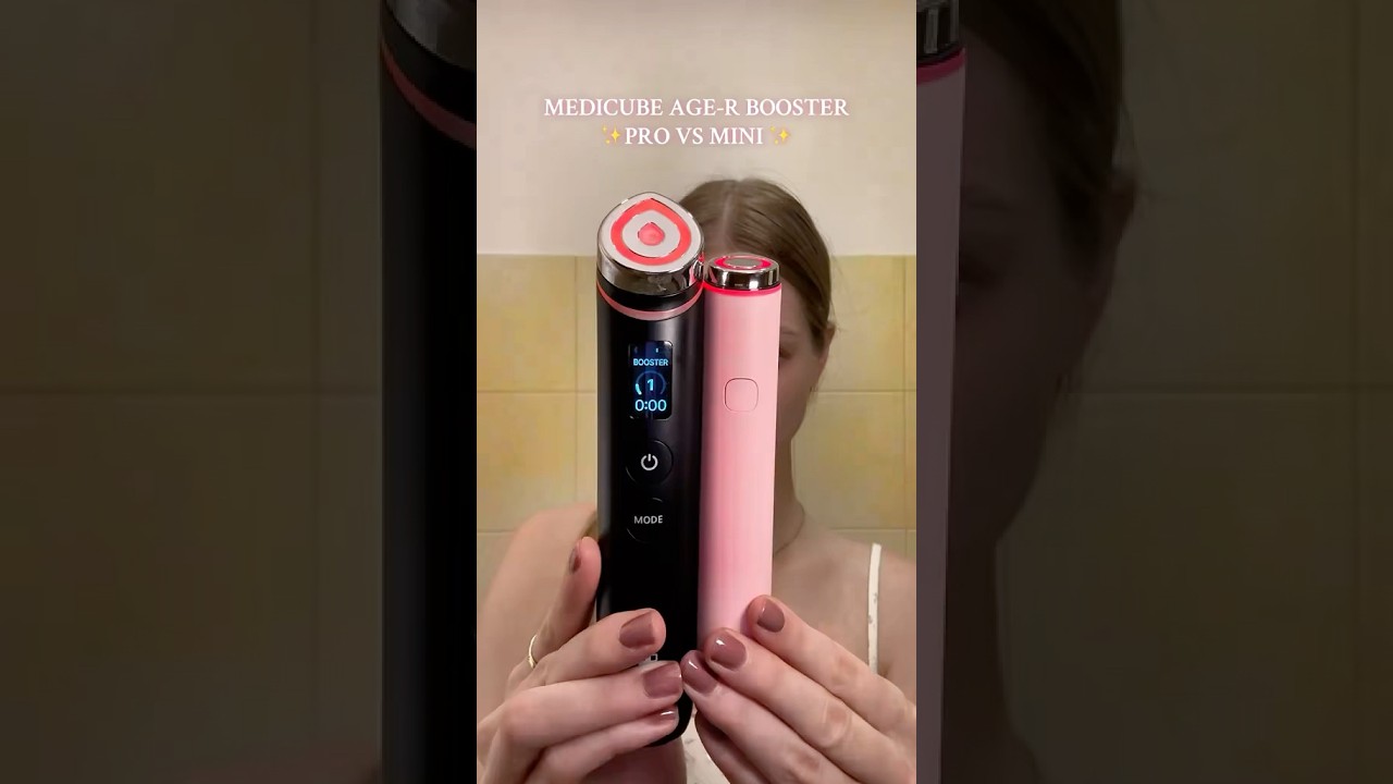 ✨ Medicube Age-R booster pro Vs Mini ✨