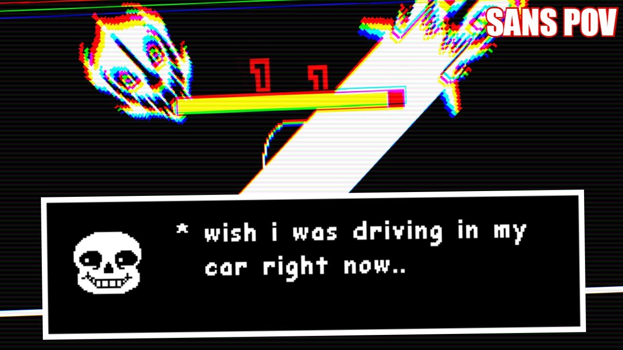 Undertale, BUT YOU PLAY AS SANS DURING THE SANS FIGHT!?!