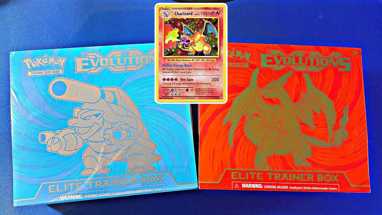 Charizard Hunting! Opening 2 Pokemon Evolutions ETBs!