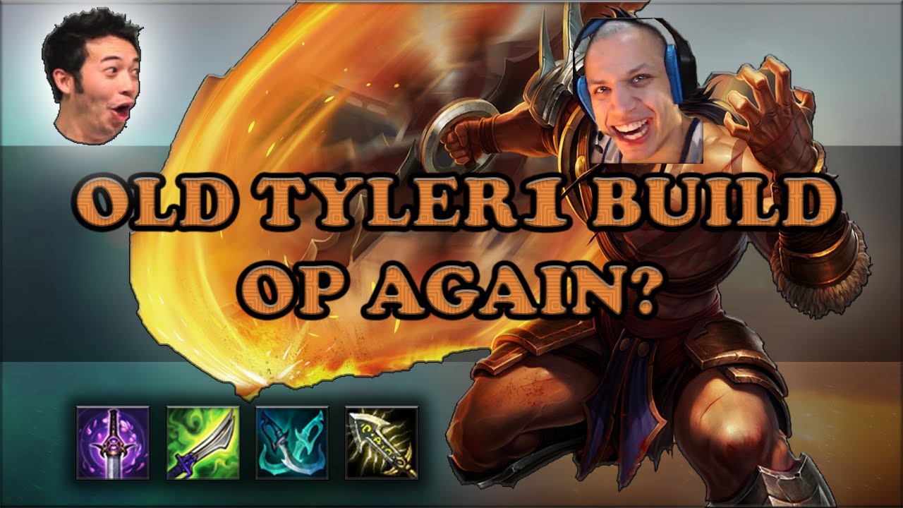 Tyler1 Abusing His Old Draven Build To Climb Challenger!