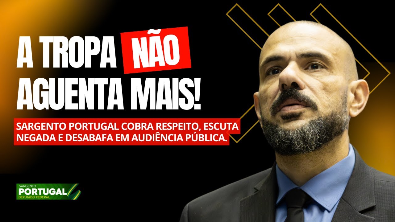 A TROPA NÃO AGUENTA MAIS!