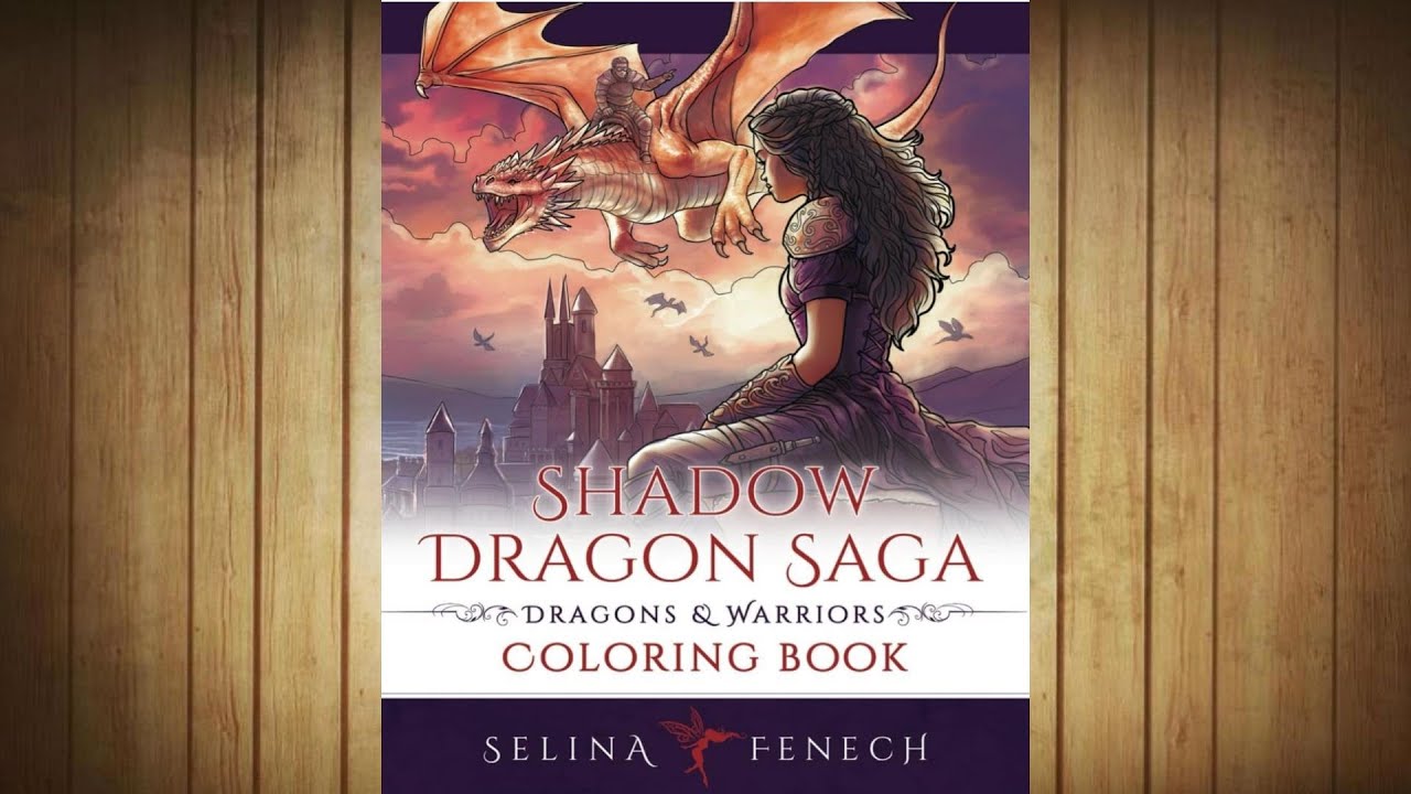 Présentation ( Flip through ) : SHADOW DRAGON SAGA de Selina Fenech