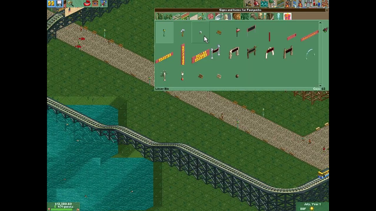 Six Flags Park Challenge - Part 3 - 🎪 Rollercoaster Tycoon 2 🎪