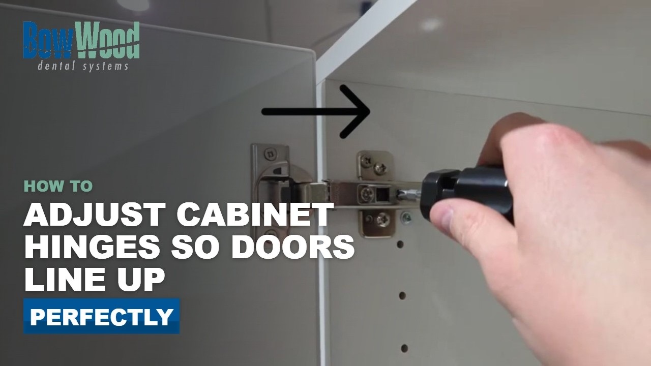 How to Adjust Cabinet Hinges So Doors Line Up Perfectly