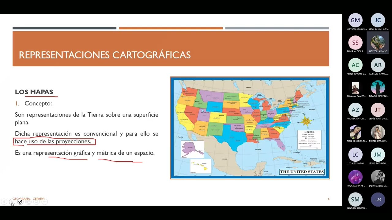 GEOGRAFÍA 4/ Cartografía/ CEPREVI UNFV