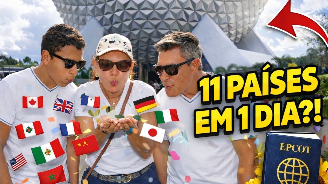 A experiência mais simbólica do EPCOT, volta ao mundo em 11 assinaturas que pouca gente conhece.