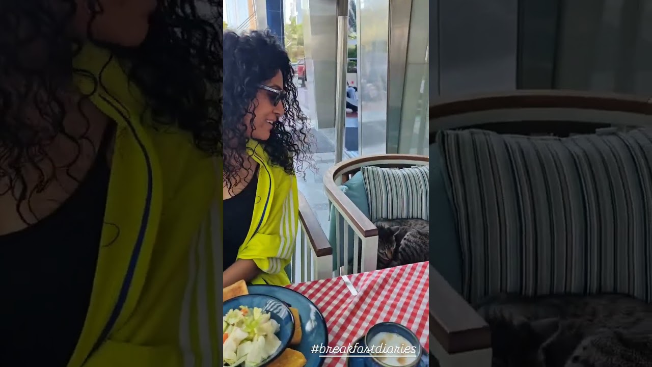 CID💯Dr.Tarika❤️Aka❤️Shraddha Musale😊Mam😉Eats😁FOOD☕with😸Cat😹#breakfastdiaries🥗सुबह😁☕VIDEO VLOG👑2024👑