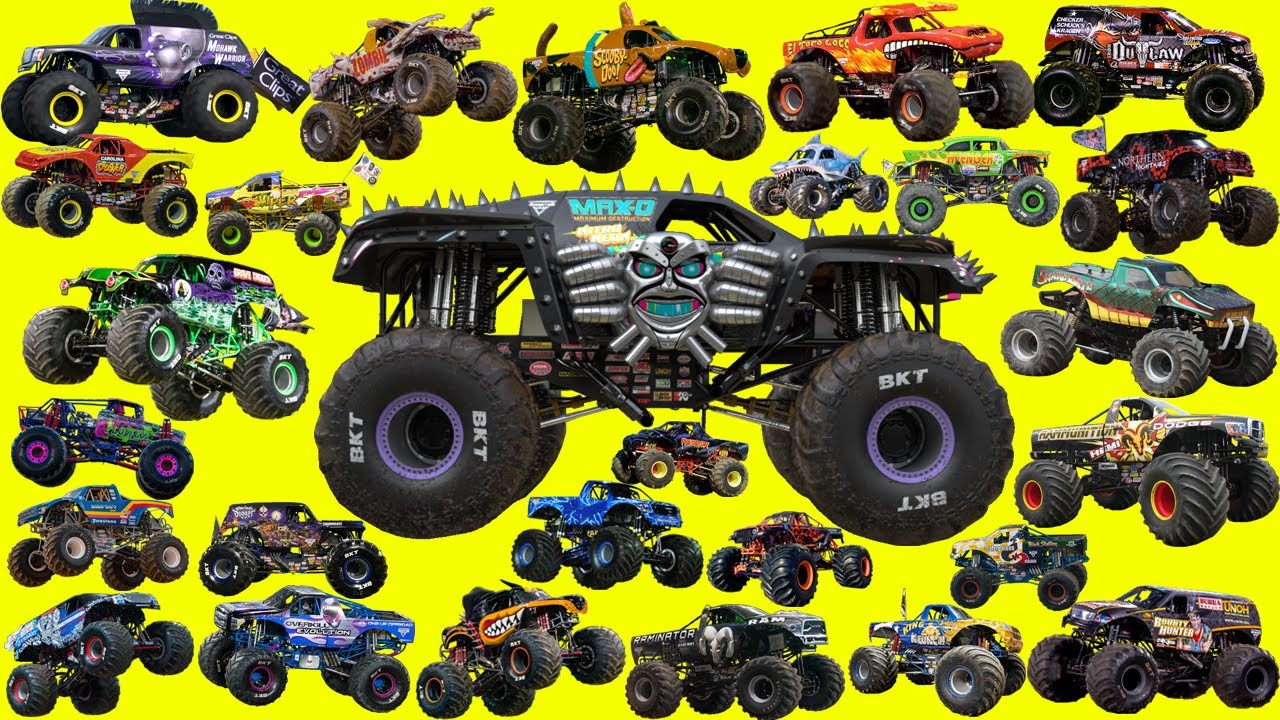 Best MONSTER TRUCKS Of All Time 🔥 Grave Digger, Zombie vs Super Exciting Freestyle Stunt Compilation