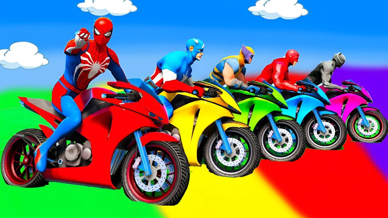 الرجل العنكبوت انقاذ باتمان Spider-Man Rescue batman vs iron man vs venom funny Game GTA 5 superher