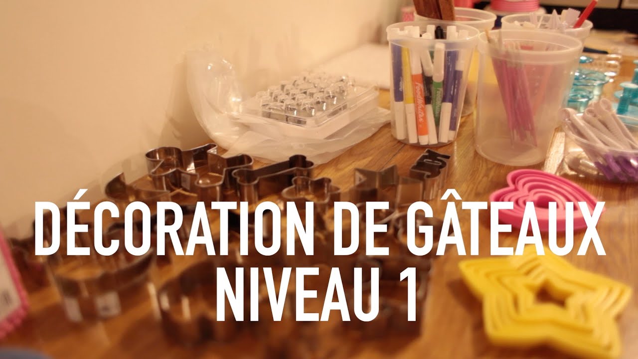 Cours de d&eacute;coration de g&acirc;teaux