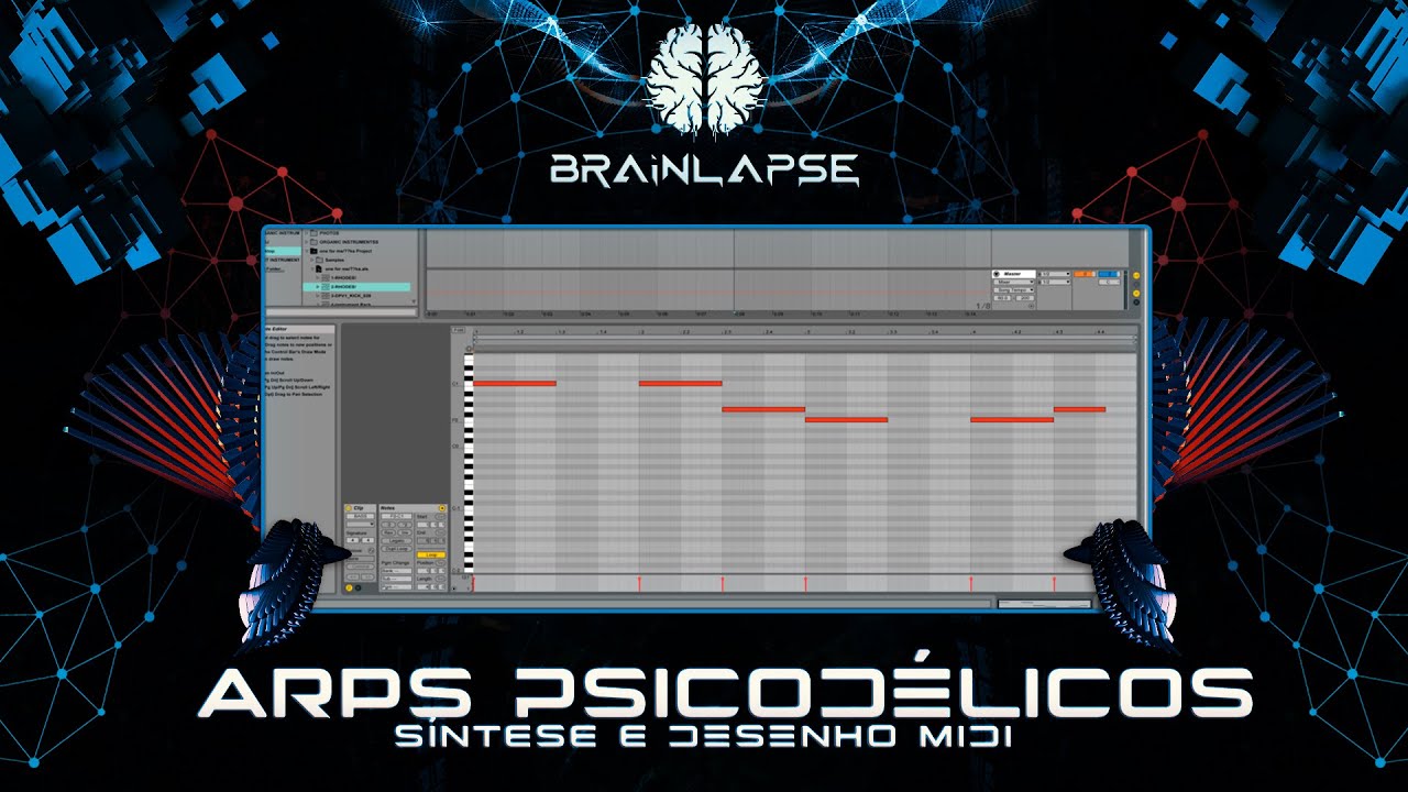 Arp De Psytrance Com Wavetable - Síntese e Midi