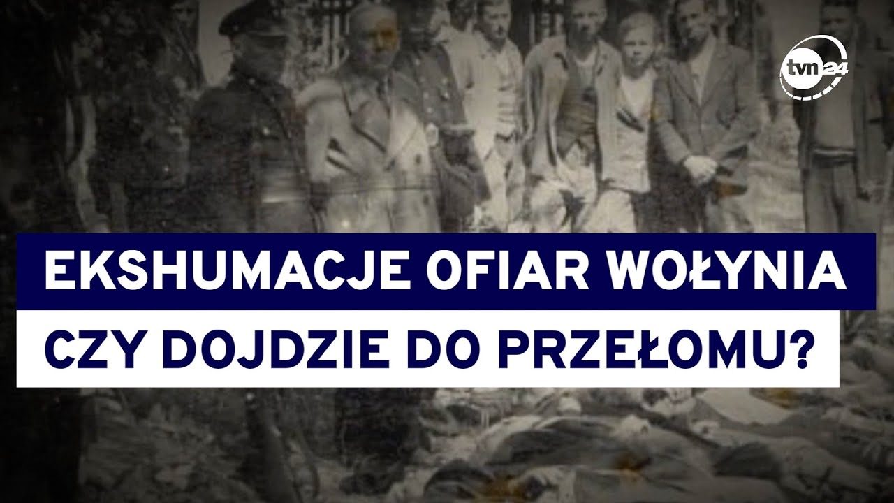 Dobra atmosfera czy tylko mina do złej gry? Droga do ekshumacji ofiar Wołynia wciąż wyboista @TVN24