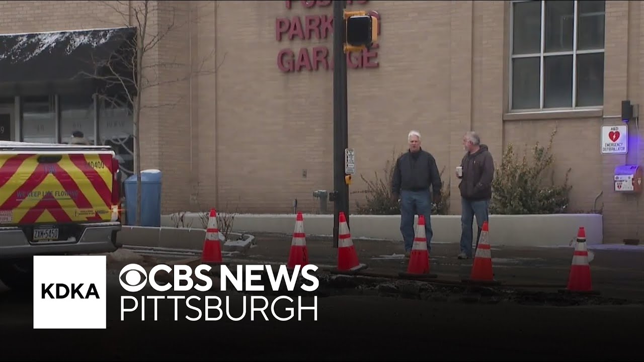 Water main break in Mount Lebanon makes for messy morning commute