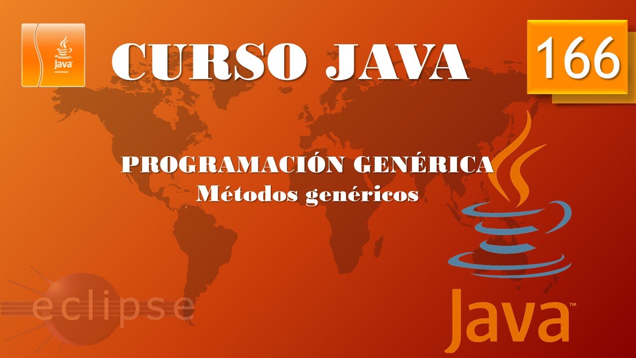 Curso Java. Programación genérica. Métodos genéricos. Vídeo 166