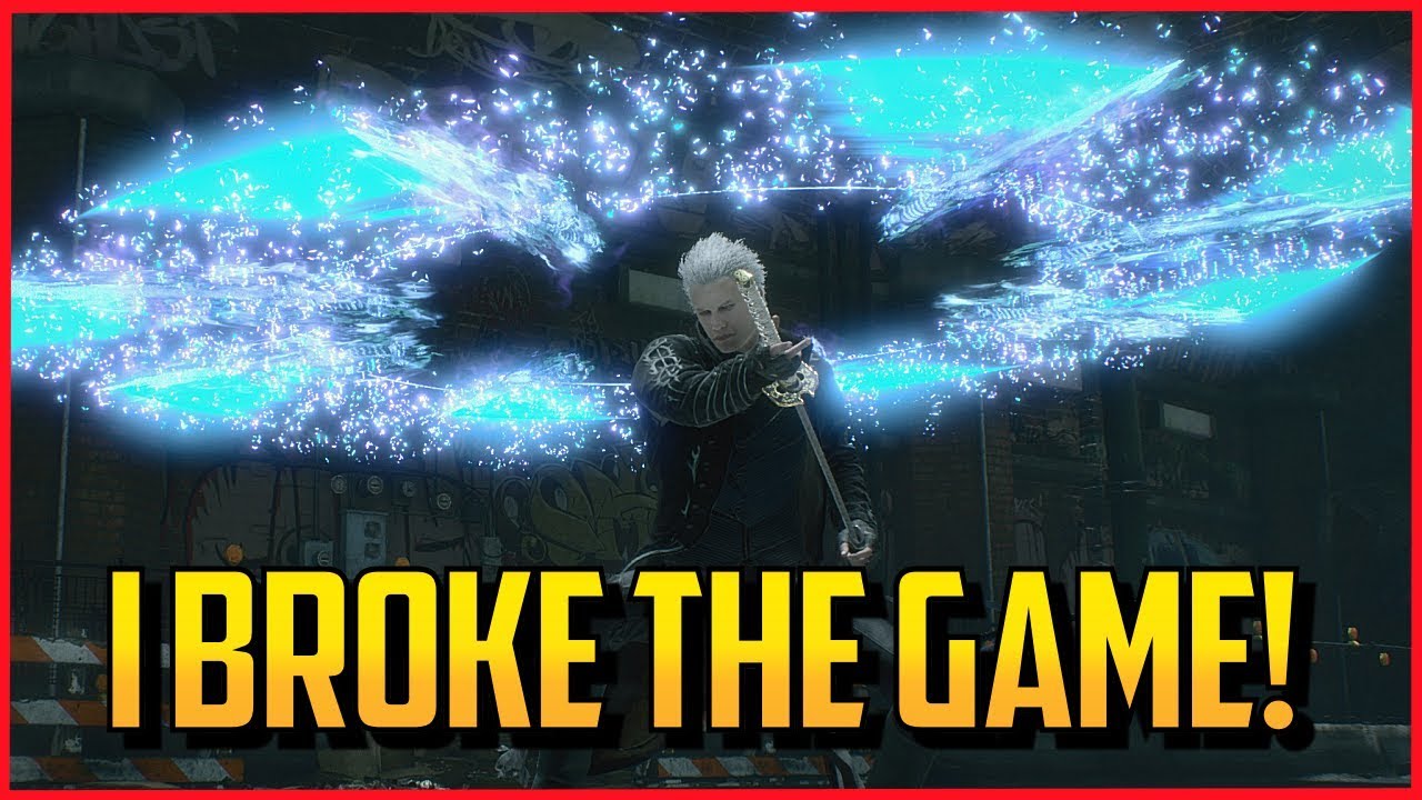 DMC5 ▰ Vergil's Insane Power Broke The Game! 【Devil May Cry 5】