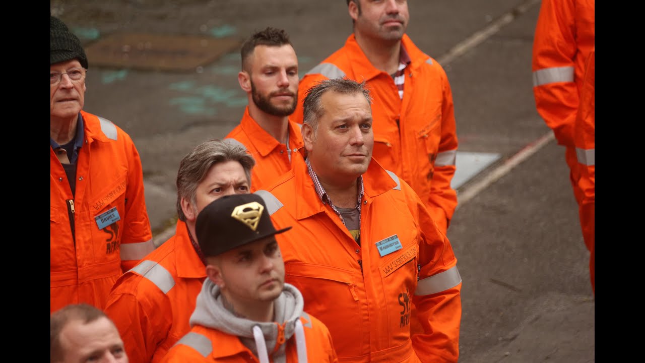 First 'inmates' arrive at Shepton Mallet Prison for SOS Africa 24-hour lock-up