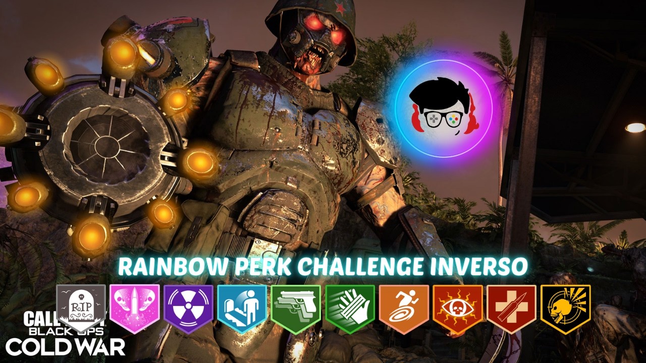 Rainbow Perk Challenge Inverso en Firebase Z | Black Ops Cold War Zombies