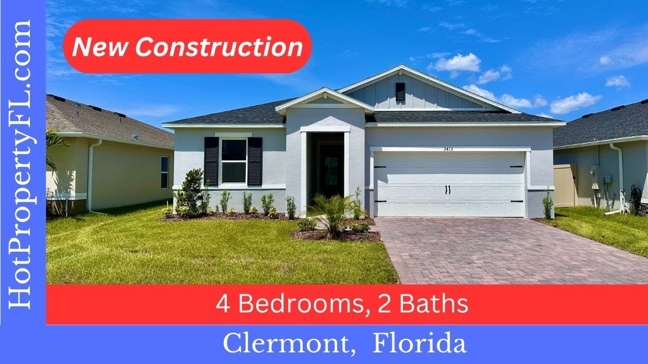 New Construction Home | Clermont, Florida | Huge Buyer Incentives!
