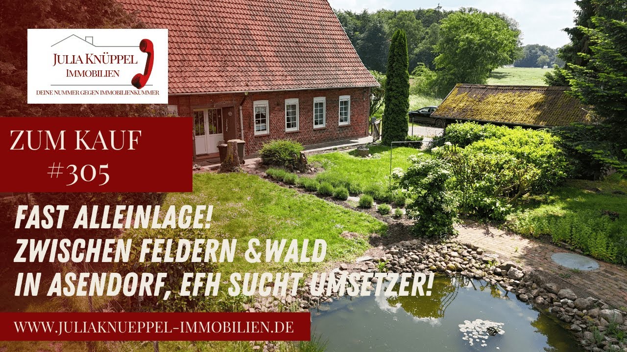 Einfamilienhaus in (fast) Alleinlage | Arbste bei Bruchhausen-Vilsen #305