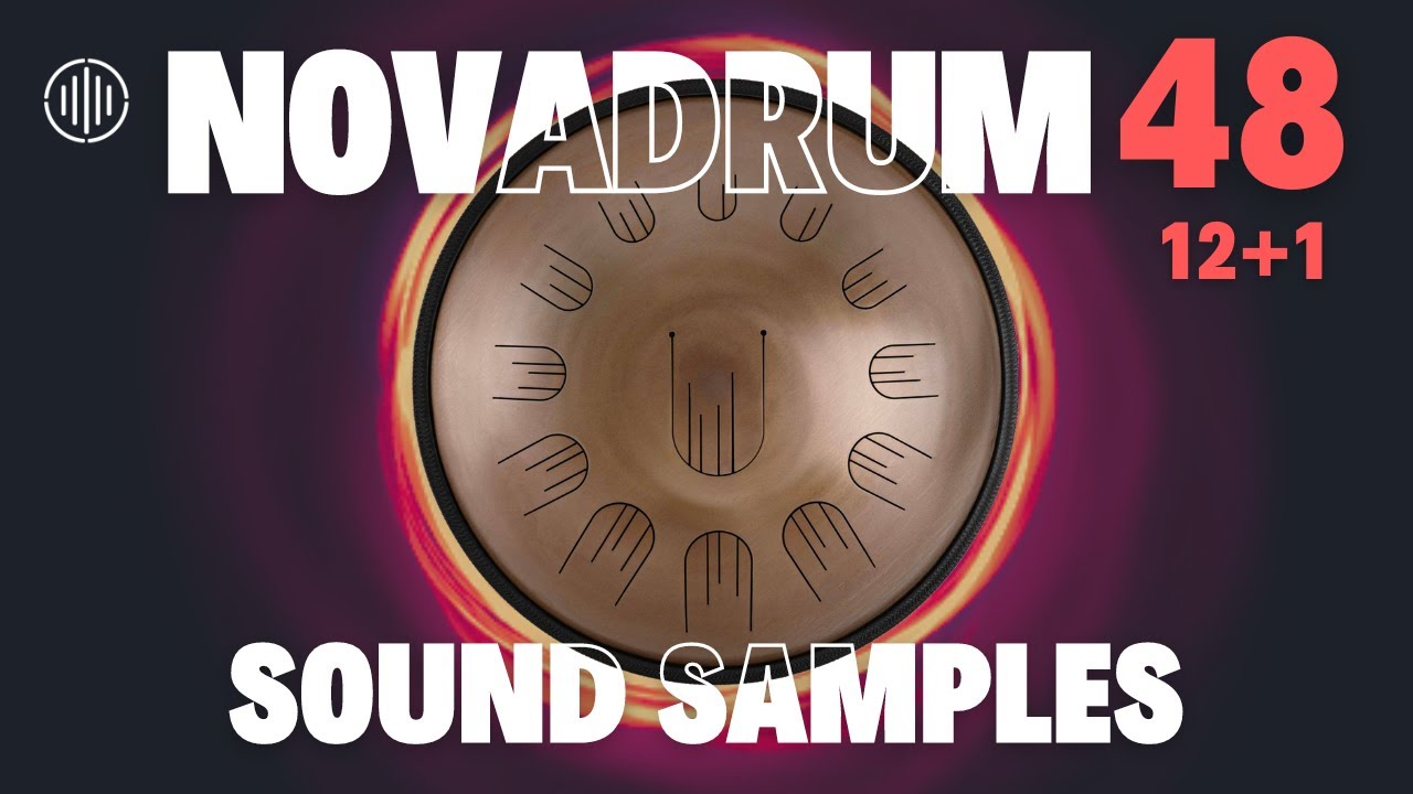 Novadrum 48 12+1 Sound Samples | Steel Tongue Drum