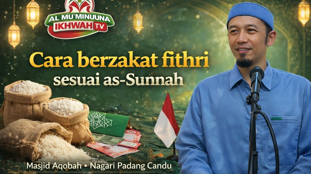 Ustadz Abi Syafiqjayaddiin - Cara Berzakat Fitrhi Sesuai As-Sunnah 