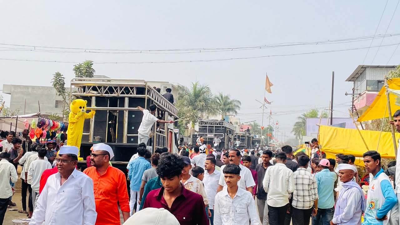 ५ पांडव यात्रा कनाशी रथ मिरवणुक ला आल्या ६ बँड | खतरनाक आमना सामना शेवट पर्यंत व्हिडिओ नक्की बघा 