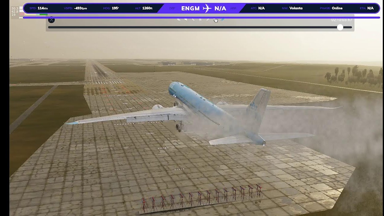 Xplane 12 A339 Stansed(EGSS) - Oslo (ENGM)