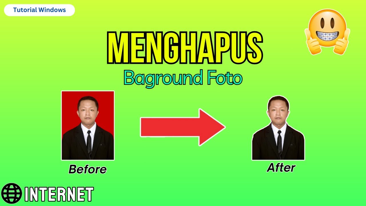 🌐 Tutorial Cara Menghapus Latar Belakang Foto Menggunakan Internet Di Windows 🌐