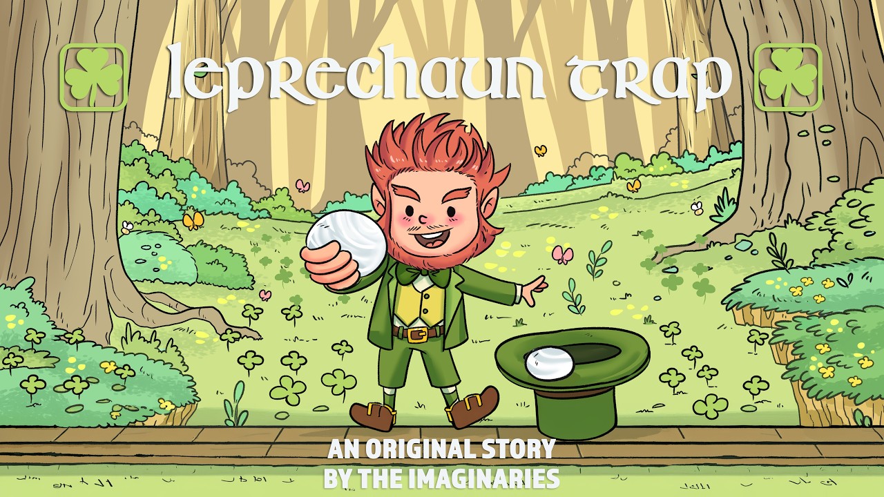 Leprechaun Trap | Original Kids Fantasy Adventure Audio story (kid read aloud books 📚)