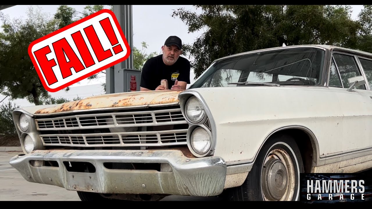 Abandoned for 30 years! Major problem with my classic wagon!