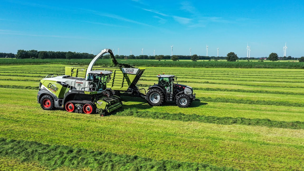 Geiger Agrar Service - CLAAS Jaguar TERRA TRAC im Moor | Die Kunden sind zufrieden