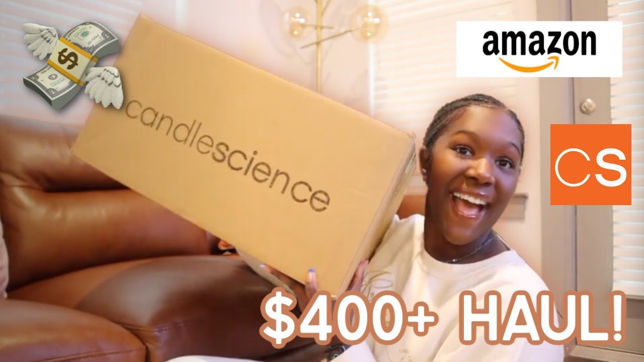 I spent +400 on new candle supplies... | Candle Supplies Haul & Unboxing