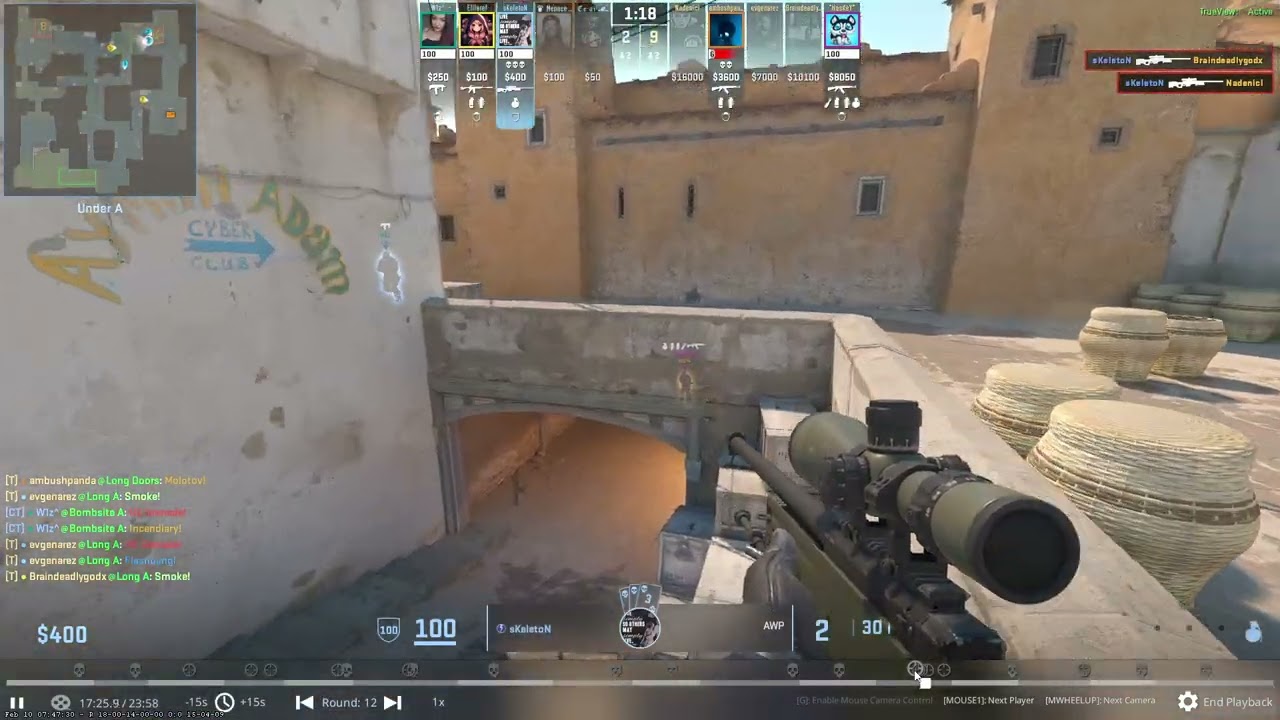 sKeletoN AWP ACE vs insane ROMANIAN cheaters