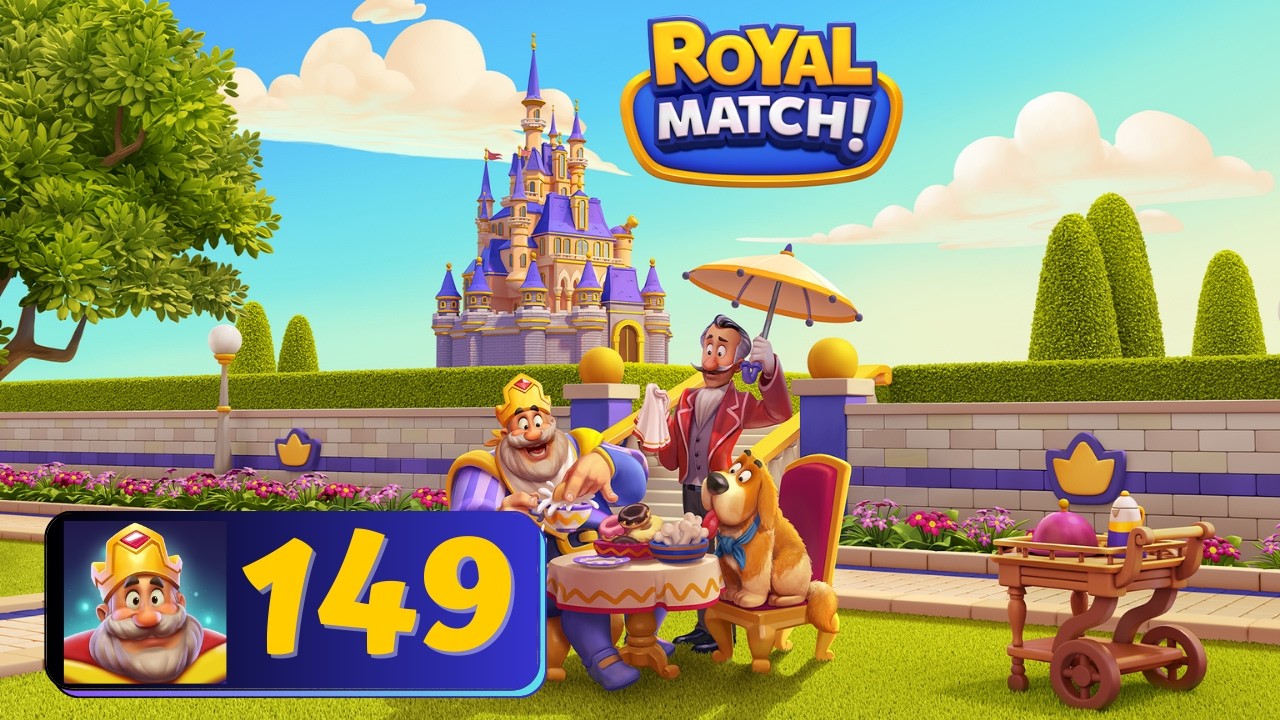 Royal Match 👑 - Area 149 - Secret Passage - Gameplay