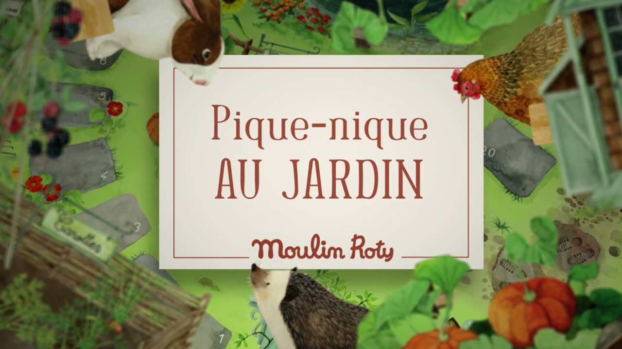Pique nique au jardin - Moulin Roty