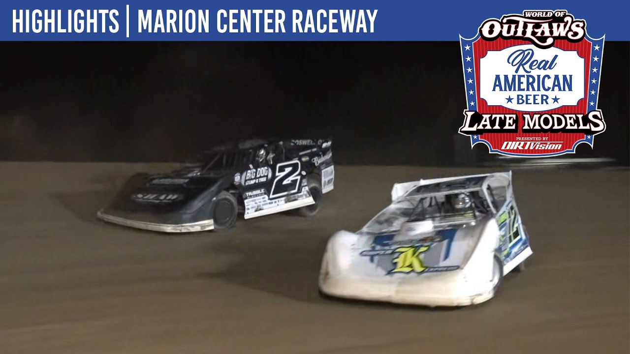 World of Outlaws Real American Beer Late Models | Marion Center Raceway | May 17, 2025 | HIGHLIGHTS