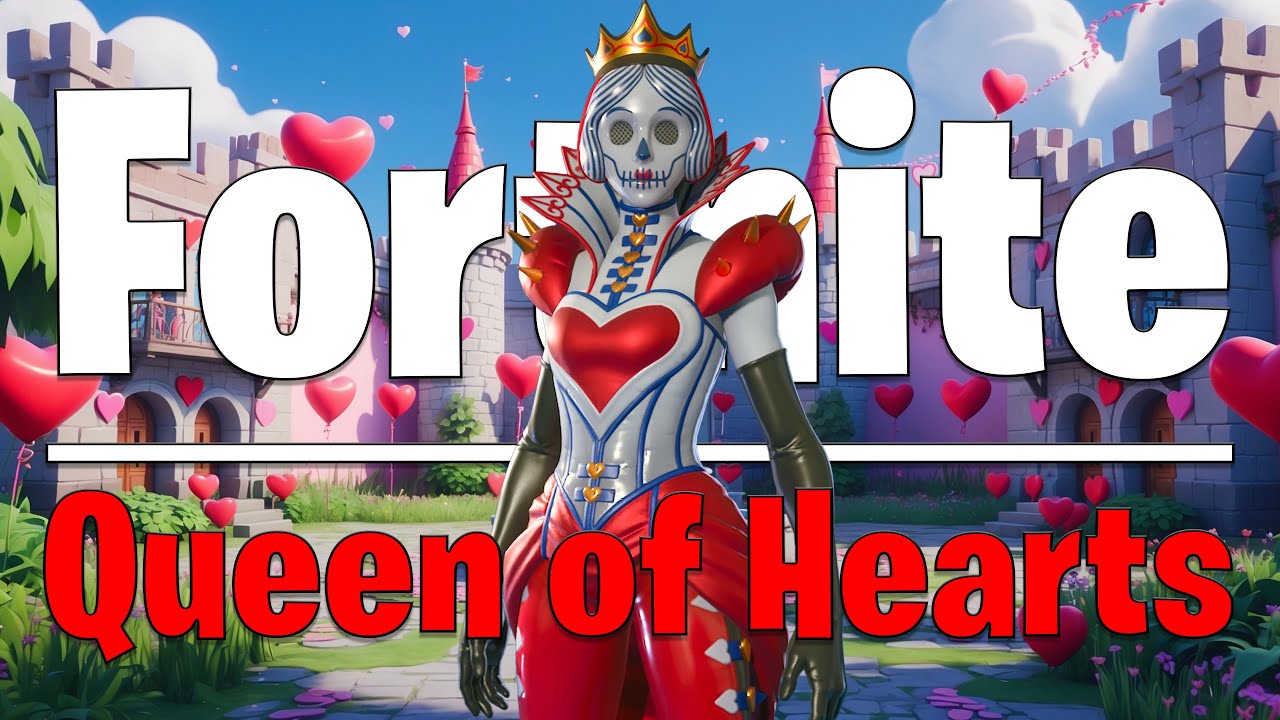 The Queen of Hearts in Fortnite Zero Build (👍 & Subscribe)